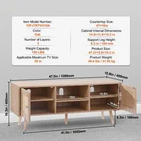 Suport-TV-din-ratan-dulap-TV-boho-pentru-televizor-de-55-inchi-mobilier-TV-în-stil-Mid-Century-Modern-consolă-TV-din-ratan-cu-rafturi-reglabile-pentru-sufragerie-cameră-media-stejar