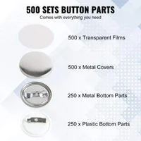 Set-piese-pentru-ecusoane-insigne-500-bucăți-25-mm