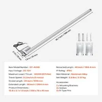 Actuator-liniar-12V-cursă-101-6-cm-forță-3000N