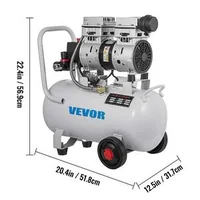 Compresor-de-aer-profesional-silențios-cu-rezervor-30-L-750-W-fără-ulei