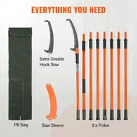 Fierăstrău-manual-cu-prelungitor-222-822-cm-lamă-ascuțită-din-oțel-pentru-tăierea-crengilor-înalte-și-8-segmente-ușoare-de-mâner-din-fibră-de-sticlă