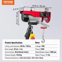 Macara-electrică-până-la-1000-kg-capacitate-de-ridicare-până-la-1600-W-220-V-telecomandă-fără-fir-înălțime-de-ridicare-3-5-m-motor-cu-bobinaj-din-cupru-pur