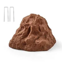 Piatră-decorativă-pentru-mascarea-pompelor-mică-maro-rezistentă-la-intemperii