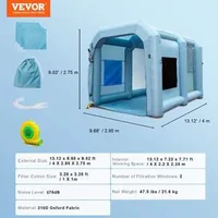 Cameră-gonflabilă-de-vopsire-4-x-3-x-2-75-m-cu-ventilator-de-950W