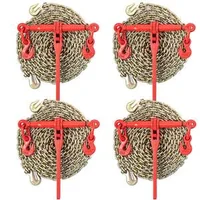 Set-pentru-fixarea-încărcăturilor-cu-clichet-cârlige-și-lanțuri-6-4m-3-tone-4-bucăți
