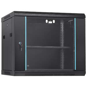Dulap-rack-de-rețea-pentru-server-montare-pe-perete-40-cm-adâncime-dulap-pentru-rack-de-server-sarcină-max-90-kg-montat-pe-podea-cu-panouri-laterale-încuiabile