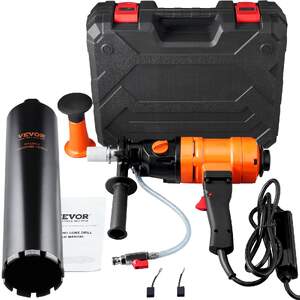 Mașină-manuală-Core-Drill-cu-carbură-1500-W-1100-2400-RPM-Ø-10-2-cm-găurire-umedă