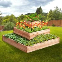 Strat-de-grădină-înălțat-113x113x51-cm-cutie-de-plantare-din-lemn-cu-bază-deschisă-pentru-cultivarea-florilor-legumelor-și-plantelor-aromatice-în-curte-grădină-și-balcon-interior