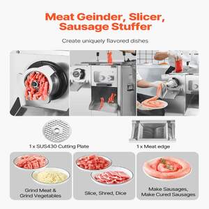 Mașină-de-tocat-carne-electrică-profesională-6-3-kg-min-cu-accesorii-pentru-cârnați-și-feliere