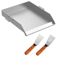 Placă-de-grătar-pătrată-40x45-cm-din-oțel-inoxidabil-suprafață-plană-pentru-aragaz-de-exterior-cu-trei-arzătoare