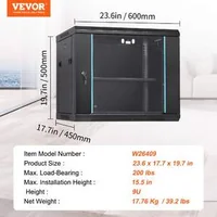 Dulap-rack-de-rețea-pentru-server-montare-pe-perete-40-cm-adâncime-dulap-pentru-rack-de-server-sarcină-max-90-kg-montat-pe-podea-cu-panouri-laterale-încuiabile