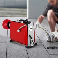 Mașină-profesională-de-desfundat-țevi-cu-spirală-390W-pentru-toalete-și-scurgeri-din-baie