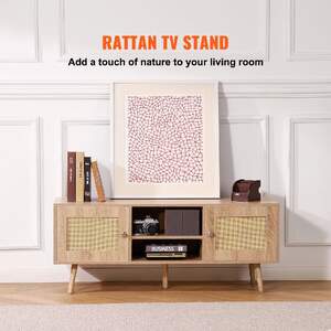 Suport-TV-din-ratan-dulap-TV-boho-pentru-televizor-de-55-inchi-mobilier-TV-în-stil-Mid-Century-Modern-consolă-TV-din-ratan-cu-rafturi-reglabile-pentru-sufragerie-cameră-media-stejar