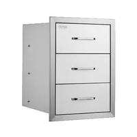 Corp-încorporabil-cu-trei-sertare-pentru-bucătărie-exterioară-și-grătar-400-x-450-x-450-mm-cu-mâner-din-oțel-inoxidabil