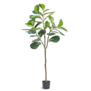 Smochin-artificial-cu-frunze-de-vioară-1-5m-material-PE-sigur-și-protecție-împotriva-răsturnării-plantă-artificială-cu-întreținere-redusă-copac-verde-realist-în-ghiveci-pentru-decor