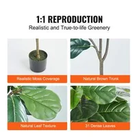 Smochin-artificial-cu-frunze-de-vioară-1-5m-material-PE-sigur-și-protecție-împotriva-răsturnării-plantă-artificială-cu-întreținere-redusă-copac-verde-realist-în-ghiveci-pentru-decor