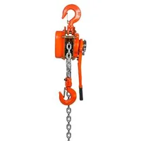 Palan-manual-cu-lanț-și-pârghie-capacitate-3-tone-5-8m-oțel-carbon-galvanizat-G80-cu-frână-cu-clichet-dublu-lanț-cu-ghidare-automată-și-cârlig-rotativ-la-360