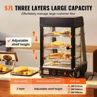 Vitrină-de-masă-pe-3-niveluri-pentru-menținerea-alimentelor-calde-cu-iluminare