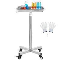 Masă-Mayo-mobilă-din-oțel-inoxidabil-cu-tavă-detașabilă-și-înălțime-reglabilă