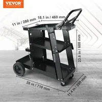 Cărucior-de-sudură-pe-3-niveluri-capacitate-de-181-kg-cu-roți-la-360
