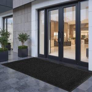 Covoraș-comercial-pentru-intrare-243-8-x-121-9-cm-gri-cu-suport-PVC