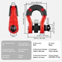 Chei-de-tachelaj-tip-D-Ring-2-bucăți-19-mm-sarcină-de-rupere-de-30-de-tone