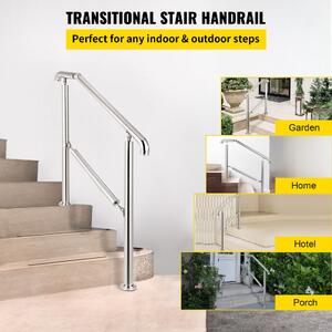 Balustradă-pentru-2-3-trepte-din-oțel-inoxidabil-304-unghi-reglabil-la-0-45-capacitate-de-până-la-200-kg