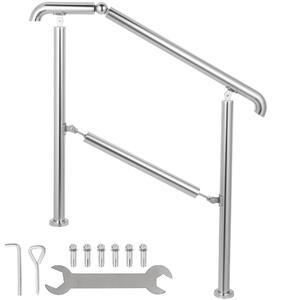 Balustradă-pentru-2-3-trepte-din-oțel-inoxidabil-304-unghi-reglabil-la-0-45-capacitate-de-până-la-200-kg