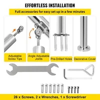 Balustradă-pentru-2-3-trepte-din-oțel-inoxidabil-304-unghi-reglabil-la-0-45-capacitate-de-până-la-200-kg