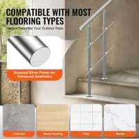 Balustradă-pentru-scări-exterioare-80-cm-2-bare-transversale-oțel-inoxidabil-reglabilă-0-45