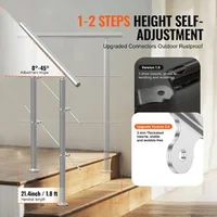 Balustradă-pentru-scări-exterioare-80-cm-2-bare-transversale-oțel-inoxidabil-reglabilă-0-45