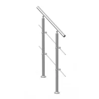 Balustradă-pentru-scări-exterioare-80-cm-2-bare-transversale-oțel-inoxidabil-reglabilă-0-45