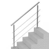 Balustradă-pentru-scări-exterioare-150-cm-cu-3-bare-transversale-din-oțel-inoxidabil-reglabilă-la-0-45
