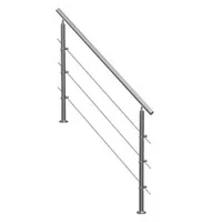Balustradă-pentru-scări-exterioare-150-cm-cu-3-bare-transversale-din-oțel-inoxidabil-reglabilă-la-0-45