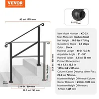 Balustradă-pentru-2-3-trepte-101-6-cm-din-oțel-carbon-negru-reglabilă-la-0-35