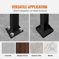 Balustradă-din-fier-forjat-de-5-picioare-pentru-1-5-trepte-neagră-cu-kit-de-montaj