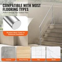 Balustradă-pentru-scări-exterioare-180-cm-2-bare-transversale-oțel-inoxidabil-montaj-pe-podea