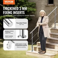 Balustradă-pentru-scări-exterioare-180-cm-2-bare-transversale-oțel-inoxidabil-montaj-pe-podea