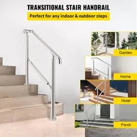 Balustradă-pentru-4-5-trepte-oțel-inoxidabil-304-capacitate-portantă-200-kg-unghi-0-45