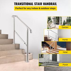 Balustradă-pentru-4-5-trepte-oțel-inoxidabil-304-capacitate-portantă-200-kg-unghi-0-45