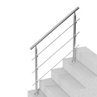 Balustradă-pentru-scări-exterioare-120-cm-cu-3-bare-transversale-din-oțel-inoxidabil