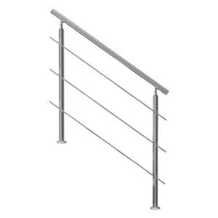 Balustradă-pentru-scări-exterioare-120-cm-cu-3-bare-transversale-din-oțel-inoxidabil