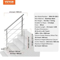 Balustradă-pentru-scări-exterioare-120-cm-cu-3-bare-transversale-din-oțel-inoxidabil