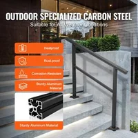 Balustradă-pentru-scări-exterioare-121-cm-pentru-3-4-trepte-din-aluminiu-negru