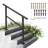 Balustradă-pentru-scări-exterioare-121-cm-pentru-3-4-trepte-din-aluminiu-negru