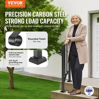 Balustradă-pentru-1-2-trepte-exterioare-din-oțel-negru-21-4-cm