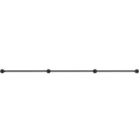 Mână-curentă-pentru-scări-8-picioare-țeavă-de-32-mm-din-oțel-negru-pentru-montare-pe-perete