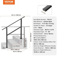 Balustradă-pentru-scări-exterioare-103-cm-oțel-carbon-neagră-pentru-2-3-trepte-capacitate-100-kg