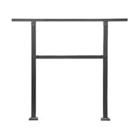 Balustradă-pentru-scări-exterioare-103-cm-oțel-carbon-neagră-pentru-2-3-trepte-capacitate-100-kg