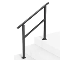 Balustradă-pentru-scări-exterioare-103-cm-oțel-carbon-neagră-pentru-2-3-trepte-capacitate-100-kg